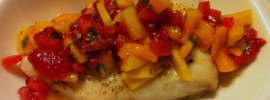 Swordfish & Mango Salsa